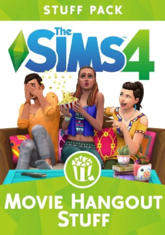 The Sims 4 Movie Hangout stuff Origin Region Free DLC