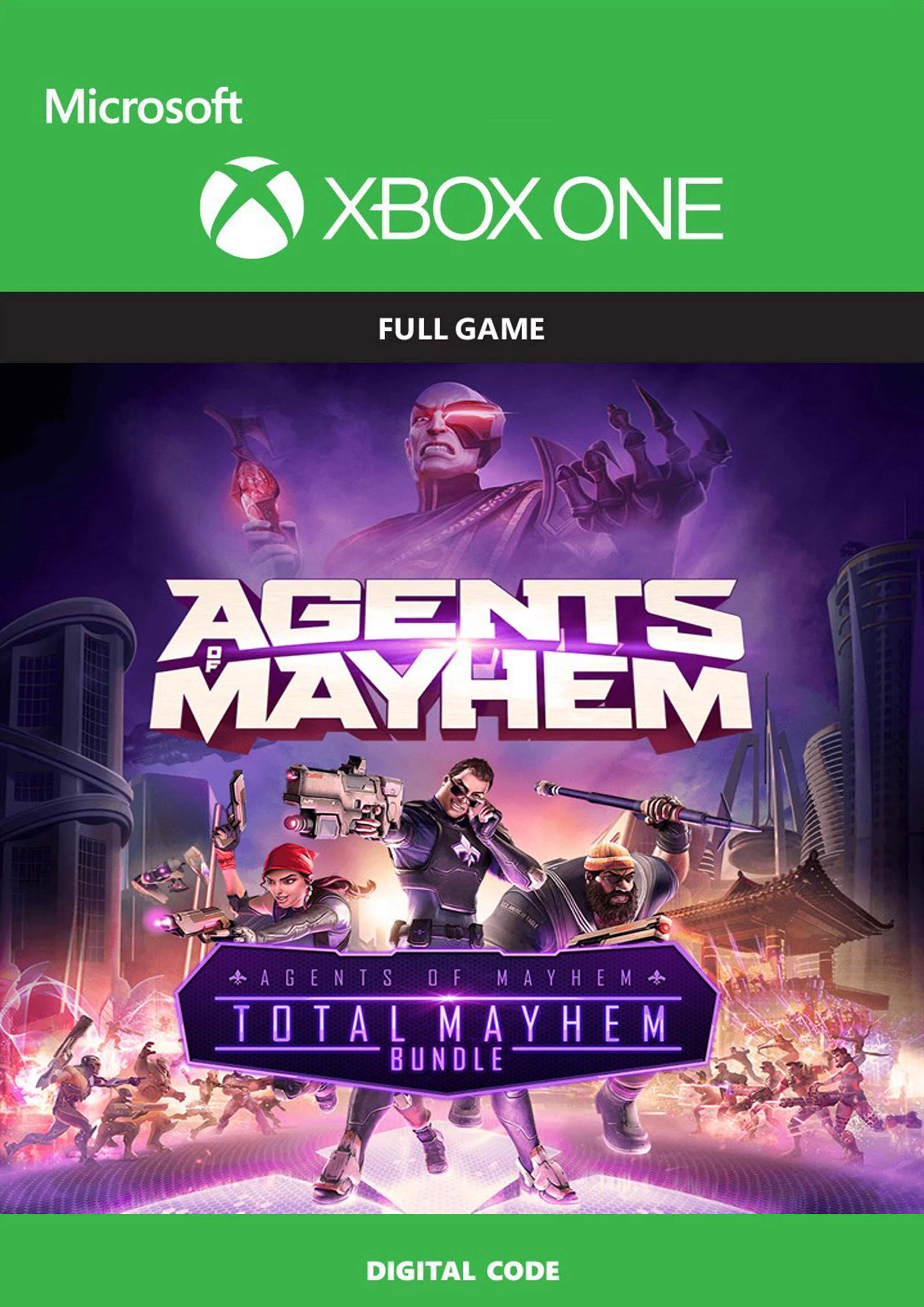 🌍 Agents of Mayhem - Total Mayhem Bundle XBOX / KEY 🔑