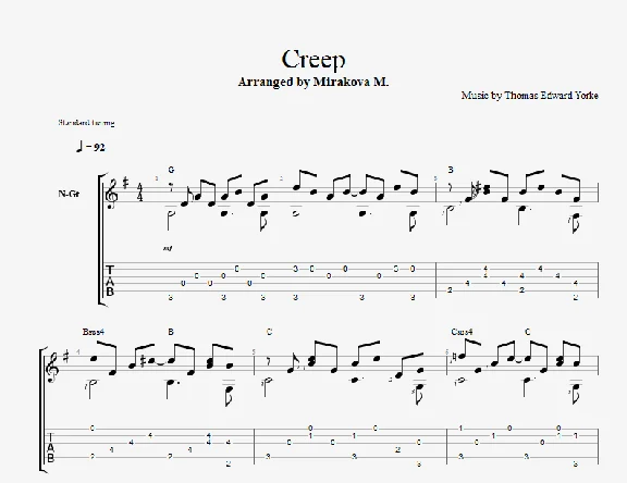 Radiohead - Creep