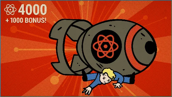 Fallout 76: 4000 (+1000 Bonus) Atoms XBOX ONE/Series