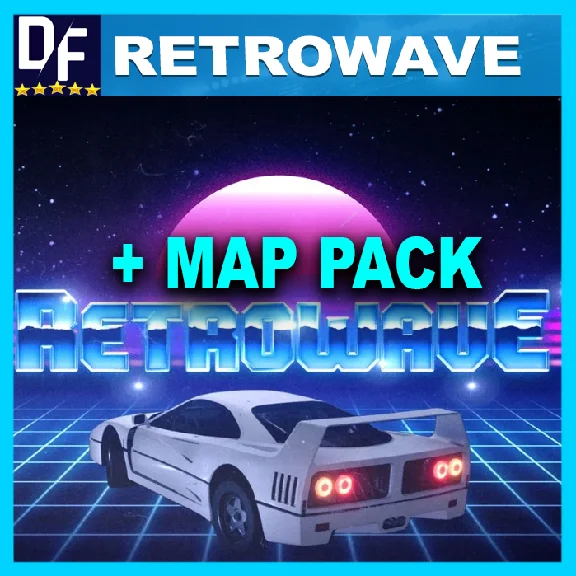 Retrowave + MAP PACK ✔️STEAM Account
