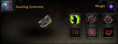 Gusting Grimoire pet Парящая книга заклинаний КоД Сразу