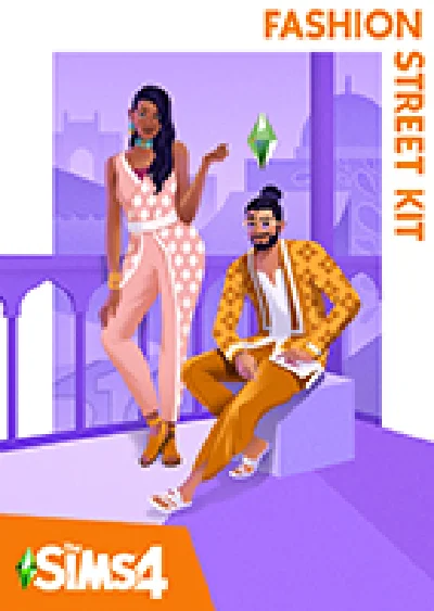THE SIMS 4 Fashion Street Kit / DLC / ORIGIN