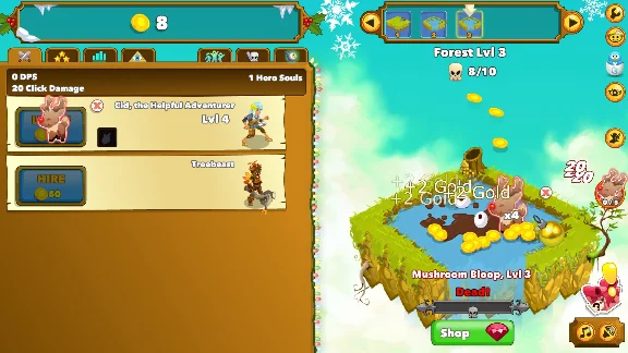 Clicker Heroes: Red-Nosed Clickdeer 💎 DLC STEAM GIFT R