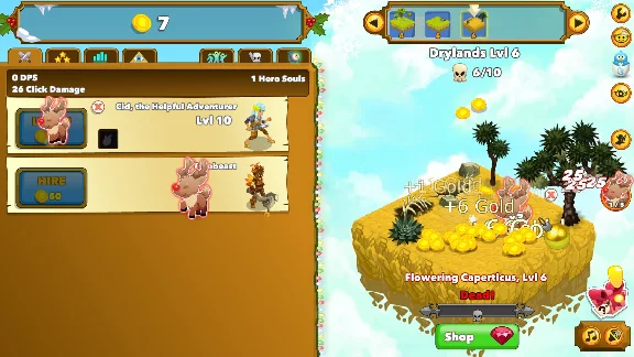 Clicker Heroes: Red-Nosed Clickdeer 💎 DLC STEAM GIFT R