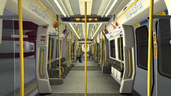 Train Simulator: London Underground S7+1 EMU Add-On💎