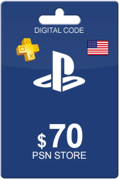 🔶PSN 70 USD($) USA [Top-Up Wallet] Official Key I