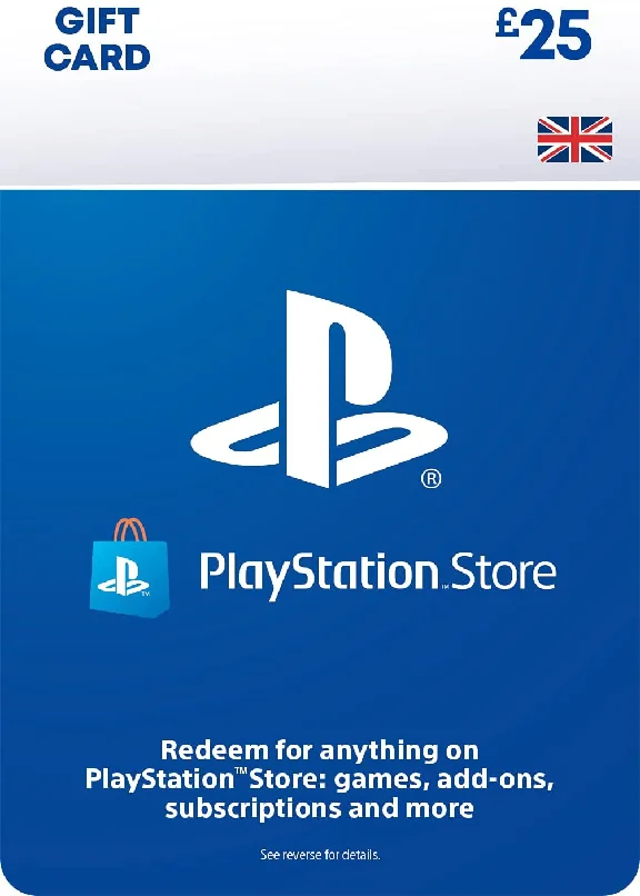 🕹️ PSN £25 (GBP) 💷UK💷 [Top-Up Wallet]