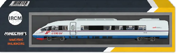 Sapsan electric train for Minecraft