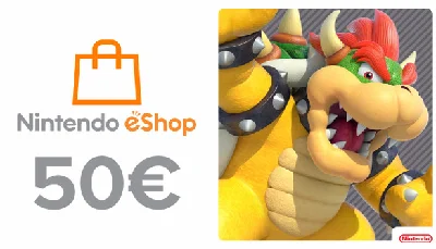 Nintendo eShop 50 Euro top-up (EU) -%