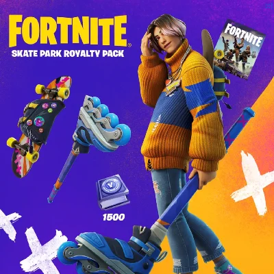 FORTNITE: Skateboarding Legend + 1500 V-B Activation