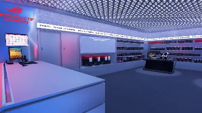 PC Building Simulator Republic of Gamers Workshop STEAM