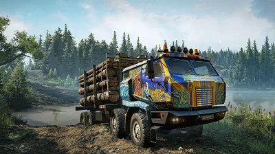 SnowRunner - Burning Bright Vinyl Wrap Pack DLC | Steam