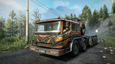 SnowRunner - Burning Bright Vinyl Wrap Pack DLC | Steam