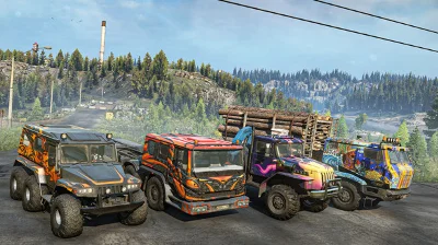 SnowRunner - Burning Bright Vinyl Wrap Pack DLC | Steam