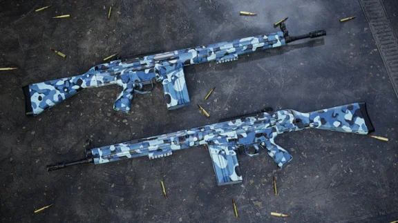 Insurgency: Sandstorm - Midnight Blue Weapon Skin Set D
