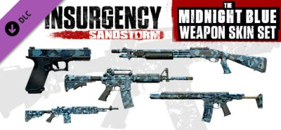Insurgency: Sandstorm - Midnight Blue Weapon Skin Set D