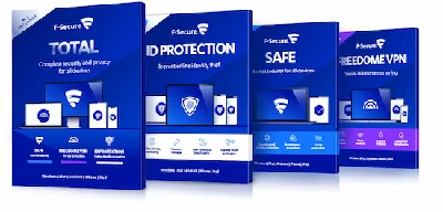 F-Secure TOTAL (Safe+Freedome)   1 year / 15 devices