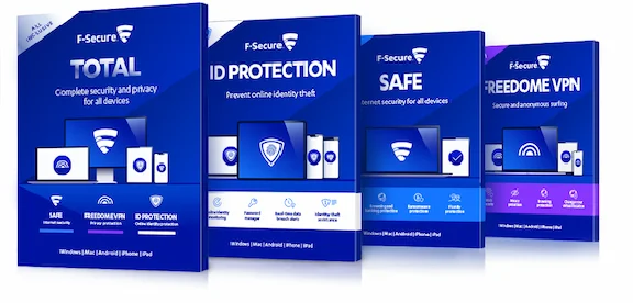 F-Secure TOTAL (Safe+Freedome)   1 year / 15 devices