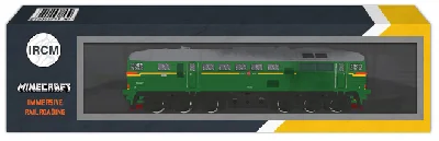 Diesel locomotive M62U and 2M62U for Minecraft