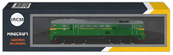 Diesel locomotive M62U and 2M62U for Minecraft