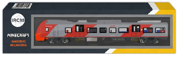 Electric train Lastochka for Minecraft