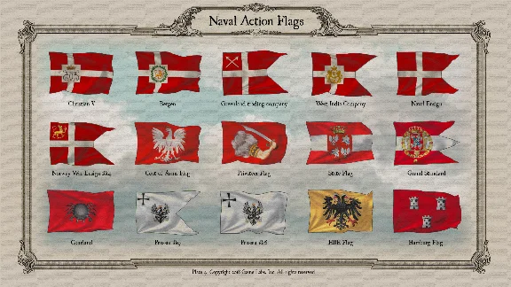 Naval Action - Flags 💎 DLC STEAM GIFT РОССИЯ