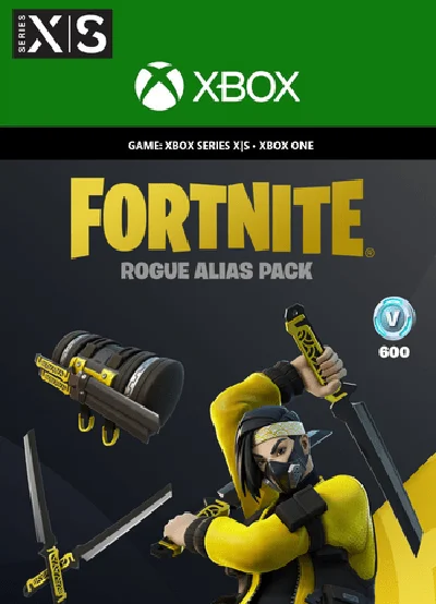 🔑[ FORTNITE ] Rogue Alias Pack+600 V-Bucks Ключ XBOX✅