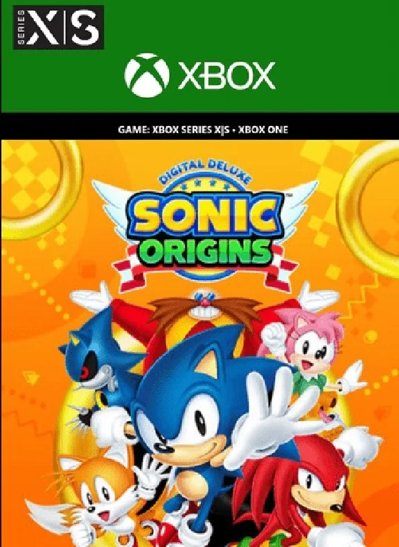 Sonic Origins Digital Deluxe Edition Xbox One & Series