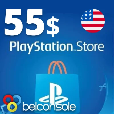 🔶PSN 55 USD($) USA [Top-Up Wallet] Official Key