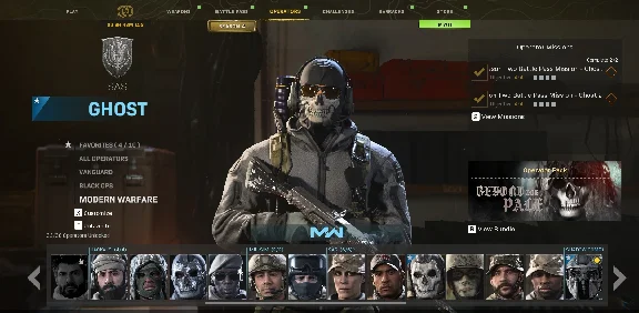 Call of Duty Account : Modernwarfare / warozone