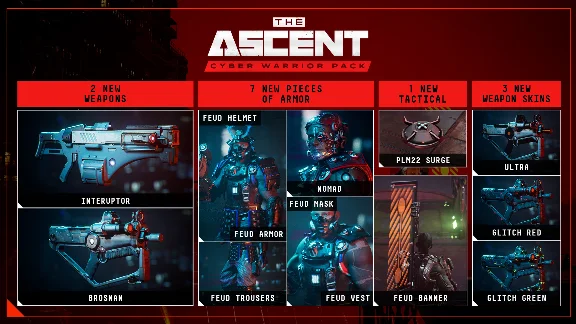 The Ascent - Cyber Warrior Pack 💎DLC STEAM GIFT РОССИЯ