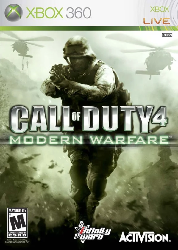 43 XBOX 360 Call of Duty: Modern Warfare 1 | 2 | 3 +