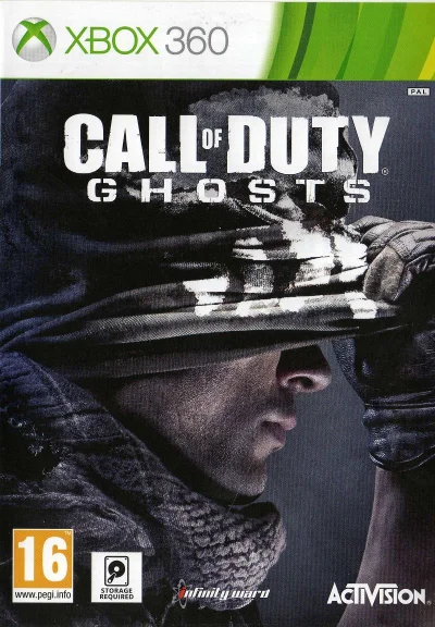 39 XBOX 360 Call of Duty: Ghost