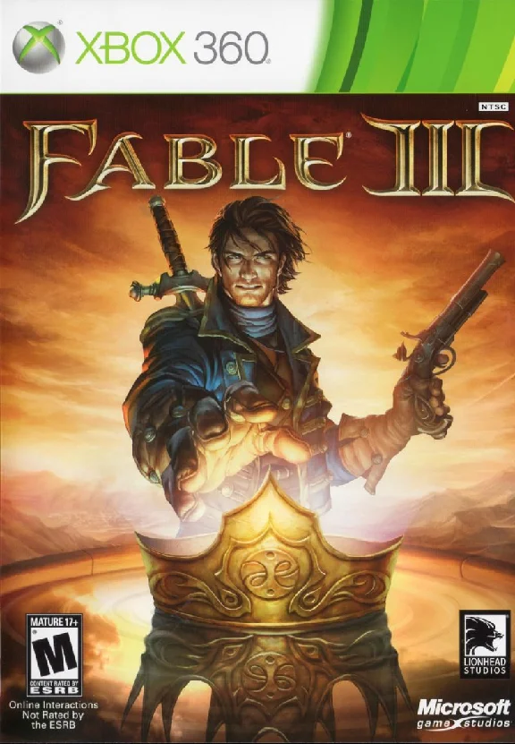 45 XBOX 360 Fable Anniversary + Fable 2&3 + Black Ops 1