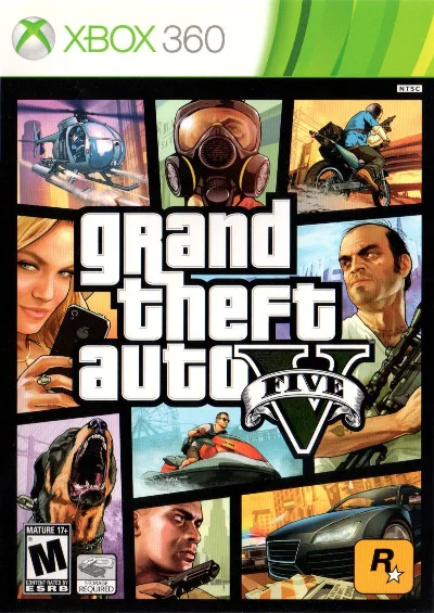 07 XBOX 360 Grand Theft Auto V / GTA 5