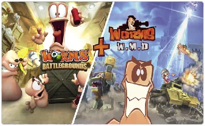 💠 Worms Battlegrounds W.M.D PS4/PS5/RU Rent