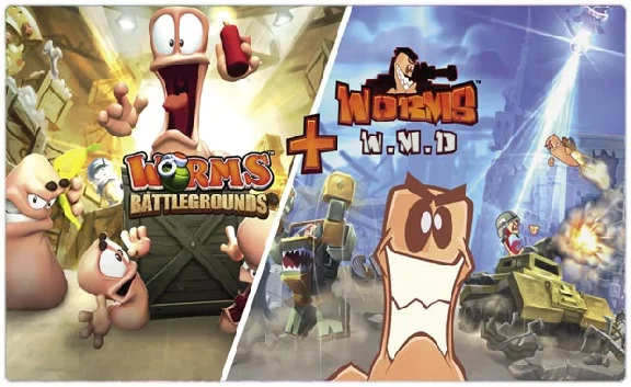 💠 Worms Battlegrounds W.M.D PS4/PS5/RU Rent