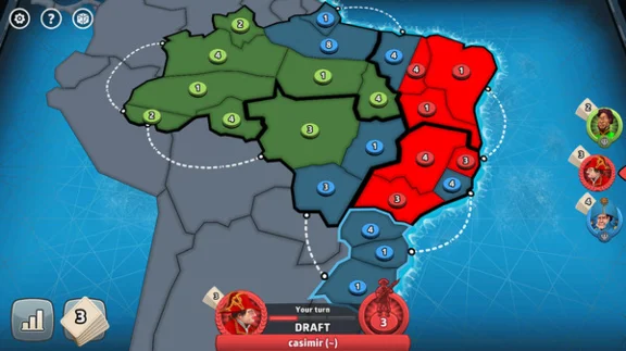 RISK: Global Domination - Countries & Continents Map Pa