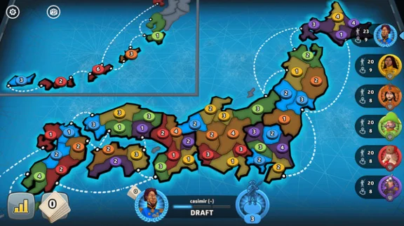 RISK: Global Domination - Countries & Continents 2 Map 