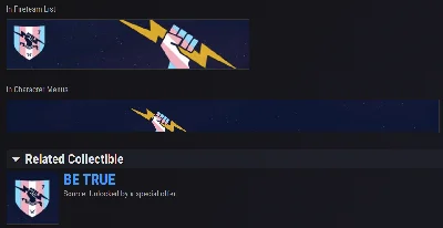 Destiny 2 emblem - BE TRUE
