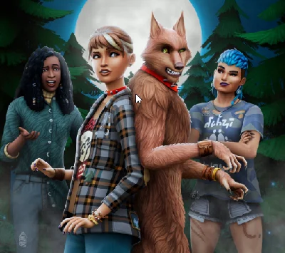 The Sims 4 werewolves Origin/EA APP KEY ROW