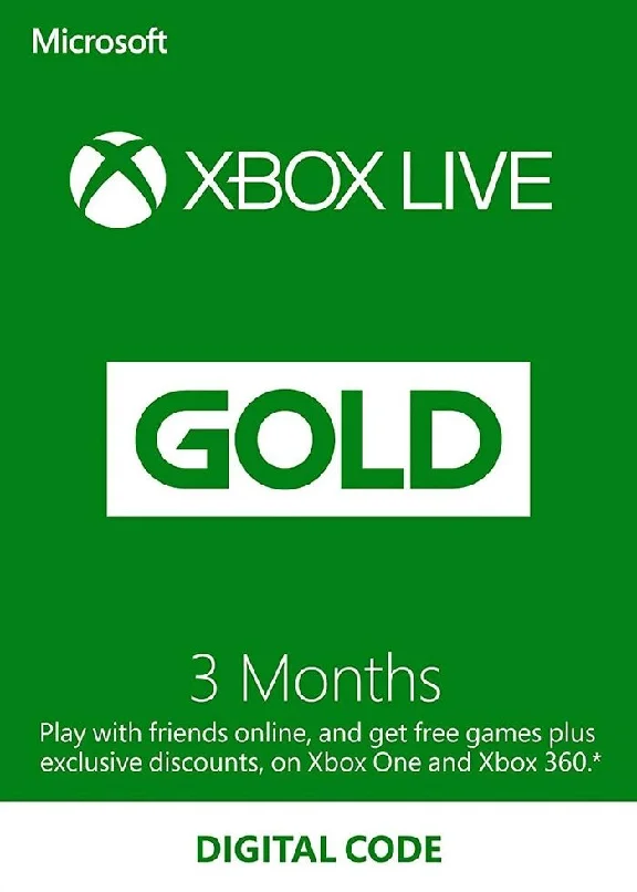 🔥🔥🔥Xbox Live Gold 3 months Key 🌎Global✅
