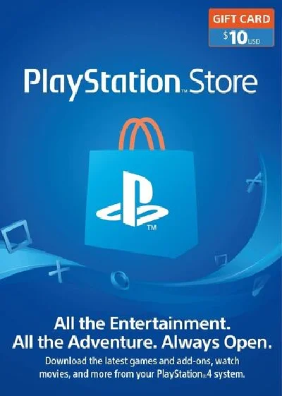 🔥🔥🔥PlayStation Network Card - 10 USD✅