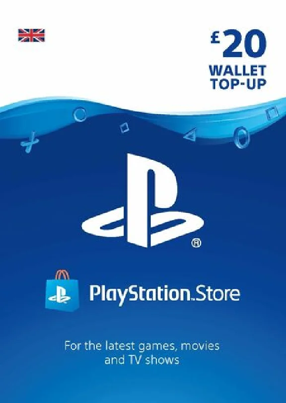Playstation Network PSN £20 (UK) - без комиссии