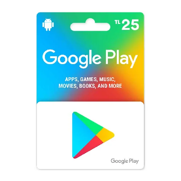 🎁0% FEE🌟 25 TL - GOOGLE PLAY GIFT CARD (ТУРЦИЯ)