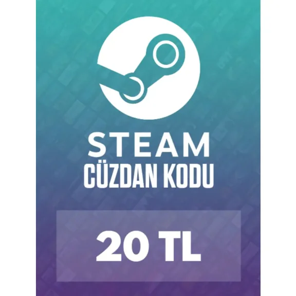✅Кошелек Steam - 20 TL 🔥 Подарочная карта 🎁 (ТУРЦИЯ)