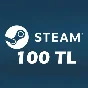 ✅Кошелек Steam - 100 TL 🔥 Подарочная карта 🎁 (ТУРЦИЯ)