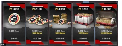 Apex Legends Apex Coins XBOX 🎮 1.000/11.500👾