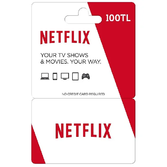 🎁0% FEE🌟 100 TL - NETFLIX GIFT CARD (TURKEY)
